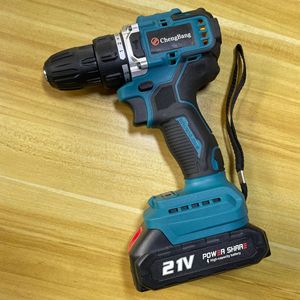 高トルク3/8 \ "コードレスブラシレスインパクトドリルセットポータブル電動ドライバーキット充電式バッテリー電動工具ドリル - Product Image 2