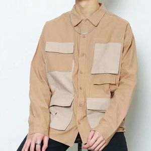 Wholesale men shirt with two front 
