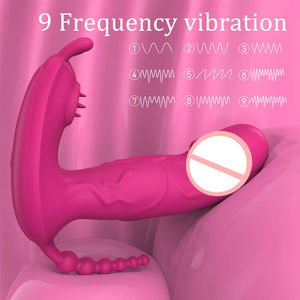 Özelleştirilebilir Seks Oyuncakları Uygulama Kontrollü Anal Butt Plug Erkekler için Kelebek Vibratör Yapay Penis Giyilebilir Külot Vibratörü Kadınlar için Seks Oyuncakları - Product Image 4