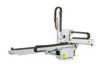 Nouveau manipulateur d'injection à servomoteur AC 3 axes |   Système de mouleage à double poutre et bras unique pour une productivité accrue des machines XWN-C1+1400WS