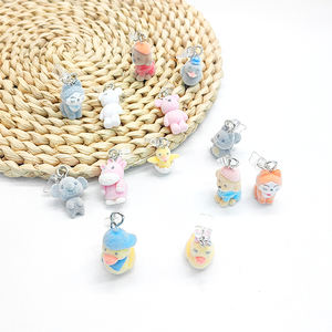 IVANHOE Cartoon canard téléphone bouchon anti-poussière Android bouchon anti-poussière pendentif <span class=keywords><strong>Port</strong></span> de Charge prise pour Iphone Type C bouchon de Protection contre la poussière - Product Image 5