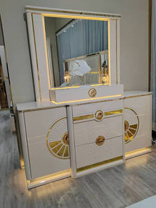 2025 Modern Beige Color <strong>Bedroom</strong> <strong>Furniture</strong> Set Luxurious king <strong>Bedroom</strong> <strong>Furniture</strong> Sets Royal <strong>Furniture</strong> Antique <strong>White</strong> <strong>Bedroom</strong> Sets - Product Image 5