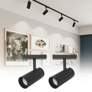 <span class=keywords><strong>Spot</strong></span> encastré moderne en aluminium pour bureau, centre commercial, <span class=keywords><strong>magasin</strong></span>, DC 48v COB, éclairage LED magnétique ultra-fin pour <span class=keywords><strong>rail</strong></span> - Product Image 1