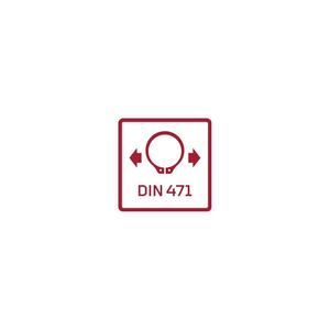 GEDORE Red R27604100 Alicates Circlip para anillos de retención externos rectos Ø 40-100mm - Product Image 2