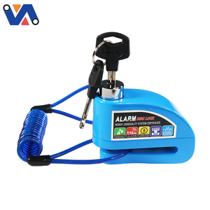 Nueva imagen, candados para bicicleta, freno de disco, <span class=keywords><strong>candado</strong></span> para motocicleta <span class=keywords><strong>con</strong></span> <span class=keywords><strong>alarma</strong></span> fuerte, seguridad antirrobo para <span class=keywords><strong>candado</strong></span> de patinete eléctrico - Product Image 2