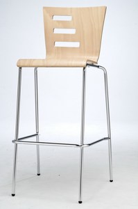Tabouret de bar en métal design moderne pour la cuisine et la salle à manger - Product Image 4