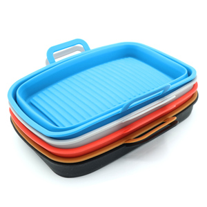 Sartén de aire plegable de silicona para <span class=keywords><strong>Ninja</strong></span>, paquete de 2, 8qt - Product Image 6