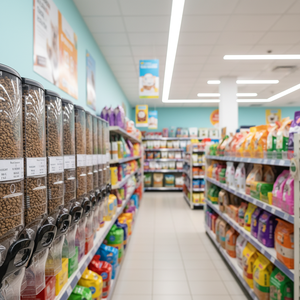 ECOBOX Dispensador de Alimentos para Mascotas, Gatos y <span class=keywords><strong>Perros</strong></span>, Dispensador de Cereales, Granos, Alimentos <span class=keywords><strong>a</strong></span> Granel, Bocadillos, Anacardos, <span class=keywords><strong>Pistachos</strong></span>, Frutos Secos, Contenedor de Gravedad para Tienda - Product Image 5