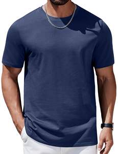 Workwear Essential T-shirt en coton épais pour homme Haut durable à manches courtes et col rond - Product Image 3