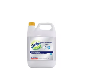 Wholesale Sunlight Professional Hand Dishwashing <b>Liquid</b> Eco-Friendly Lemon Scent 5L 2 Bottles/Carton 80% Active Ingredients - Product Image 1