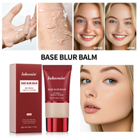 Fond de teint liquide mat doux Lakerain, correcteur, poudre hydratante, fini naturel léger