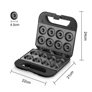 Máquina para Hacer Mini <span class=keywords><strong>Donuts</strong></span> RAF New Cupcake de 8 Agujeros, Máquina para Hacer Pasteles, Cake Pops, Waffles y <span class=keywords><strong>Donuts</strong></span> para el Desayuno - Product Image 6