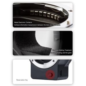 อะแดปเตอร์เลนส์อลูมิเนียมออโต้โฟกัส67มม. สำหรับกล้อง <span class=keywords><strong>Nikon</strong></span> <span class=keywords><strong>Z6</strong></span> II Z7 Z9 Z50 Z30 ZFC แบบส่วนตัว - Product Image 5