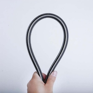 Tuyau flexible tressé en acier inoxydable G1/2 x G1/2 pour l'arrivée d'eau des toilettes et des robinets, idéal pour la salle de bain et l'évier de cuisine - Product Image 2