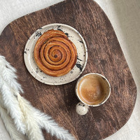 Vente en gros Tasse à latte en porcelaine peinte à la main avec poignée en forme de boule ronde Tasse à café et soucoupe pour le thé antique