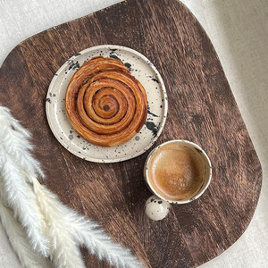 Venta al por mayor <span class=keywords><strong>de</strong></span> diseño <span class=keywords><strong>de</strong></span> mango <span class=keywords><strong>de</strong></span> bola redonda pintado a mano tinta <span class=keywords><strong>porcelana</strong></span> Latte taza antigua té café taza y platillo conjunto - Product Image 6