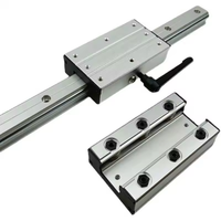 ZJDY LGB6-60-4UU Guides linéaires à double axe de freinage, composants de base à roulement verrouillable pour systèmes automatiques et machines à bois