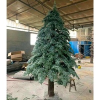 Gran oferta, ramas de pino grandes artificiales de tamaño real, pino, ciprés, a la venta, decoración interior y exterior