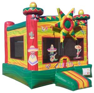 Macaron couleur enfants dernier extérieur lune Air sortie dans l'espace <span class=keywords><strong>ballon</strong></span> modèle gonflable saut rebond maison publicité gonflables - Product Image 5