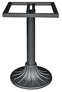 Industrial Steel <b>Garden</b> <b>Table</b> Base Outdoor Furniture Durable Metal Frame Waterproof Weather Resistant for Patio Set - Product Image 3