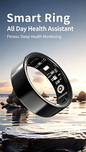 Waterproof Smart Health Ring Heart Rate Blood Oxygen Sleep Activity Tracker Stainless Steel Fitness Smart Ring for Men Women - Product Image 4