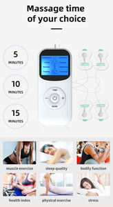 Dispositivo <span class=keywords><strong>TENS</strong></span> 2024, masajeador de meridianos de electroacupuntura, masajeador de fisioterapia de pulso electrónico de baja frecuencia de mano - Product Image 4