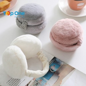 TopOne Ear Warmer Winter <b>Warm</b> Earmuffs For <b>Women</b> Men Fashion Solid Color Earflap Outdoor Cold Protection Ear-Muffs Ear Cover - Product Image 2