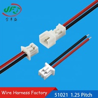 Molex Picoblade 8 Pin 1.25 Mm Pria Wanita, Konektor 510210200 Pin Kawat Harness 2 Pin