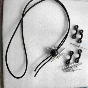 Corde d'ancrage pour kayak, cordon en nylon avec clips en C et vis, accessoire pour kayak, utilisation en lac et en rivière, durable - Product Image 3