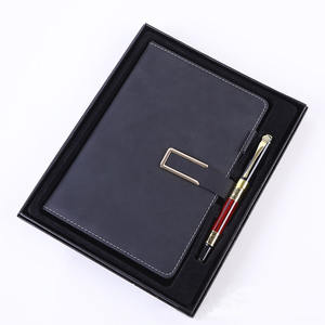 豪华促销行政滚动金色黑色墨水中性笔带礼品盒可定制标志圆珠笔 - Product Image 6
