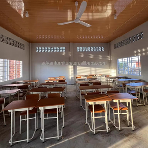 Trường tiểu học đồ nội thất sinh viên duy nhất nghiên cứu ghế bền ván ép thiết kế bằng gỗ lớp học Bàn và ghế Bộ - Product Image 3