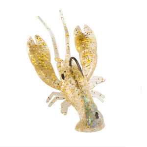 Newbility - 5 Piezas por Bolsa, Señuelo Suave <span class=keywords><strong>de</strong></span> Camarón <span class=keywords><strong>de</strong></span> 50 mm y 4.6 g, Cebo <span class=keywords><strong>de</strong></span> Pesca <span class=keywords><strong>de</strong></span> Silicona Ecológico para Agua Salada - Product Image 3