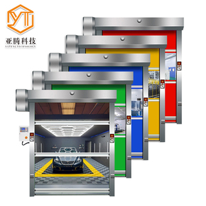 YT IHot Sale Transparante Automatische PVC Hoge Snelheid Roldeuren Industriële Deuren Op Afstand Bedienbaar ISO/CE Gecertificeerd - Product Image 2