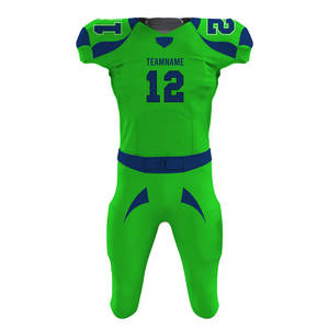 Conjunto de Uniforme de Fútbol Americano Sublimado Personalizado, Uniformes Deportivos para Equipos, Conjuntos de Camiseta y Pantalones de Fútbol Americano de Alta Calidad - Product Image 1