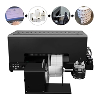 Imprimante d'étiquettes à jet d'encre XP600 format A3, imprimante d'étiquettes en rouleau, imprimante d'étiquettes couleur UV avec fonction brillante