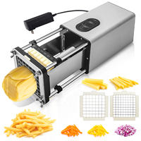 OEM Automatische RVS Fritesnijder voor Aardappel, Wortel, Ui, Komkommer, geschikt voor kleine cateringbedrijven