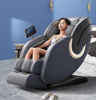Silla de masaje Shiatsu portátil de lujo C118, asiento de masaje de pies Yamaguchi de cuerpo completo de gravedad cero, nuevo diseño, función plegable