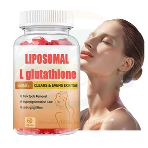 Complément alimentaire en gélules de collagène L-glutathion Halal OEM 13 en 1 pour éclaircir la peau, gommes de collagène L-glutathion - Product Image 1