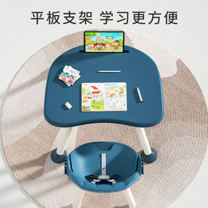 เก้าอี้เด็กปรับระดับได้ พลาสติกอเนกประสงค์ สำหรับทานอาหาร 0-12 เดือน - Product Image 5