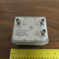 Plc Lh 2k Probe Diplexer 70-130mhz Vhf Video Rf 01901-796-01 for Warranty Product
