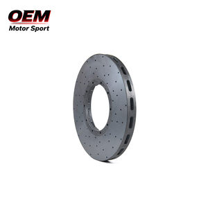 อะไหล่รถแข่ง OEM MOTOR SPORT คาลิปเปอร์เบรกหน้าคาร์บอนเซรามิก ดิสก์โรเตอร์ ประสิทธิภาพการเบรกดีขึ้น 50% สำหรับ Cayenne - Product Image 2