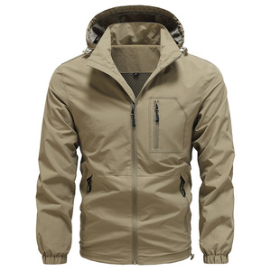 <strong>Men's</strong> Outdoor Tactical <strong>Jacket</strong> Meshing Lining Hoody Outdoor Pockets Casual Sports <strong>Jacket</strong> for Hiking Hunting <strong>Traveling</strong> - Product Image 6