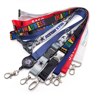 Lanières Promotionnelles Personnalisées avec Logo, en Polyester Nylon Satin, Porte-Clés <span class=keywords><strong>pour</strong></span> <span class=keywords><strong>Téléphone</strong></span> <span class=keywords><strong>Portable</strong></span> ou Bracelet Porte-Badge - Product Image 5