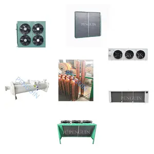 Aluminum Material Fin Type Copper Tube Evaporator and Condenser for cold storage