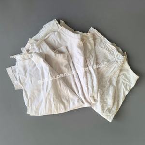 <b>Industrial</b> Cotton Tshirt Rags <b>Wiping</b> Rags for Cleaning Oil High Cotton White Print Rags for Cleaning - Product Image 1