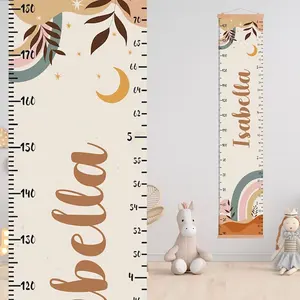 Personalised Growth Chart For Animal Lovers Removable Wall Ruler For Boys And Girls Kids Room Decoration