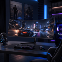 Fabrieksdirect 49 inch gebogen 240Hz 1ms IPS DQHD 165Hz computerscherm ultrawide desktop computerscherm voor gaming cafe
