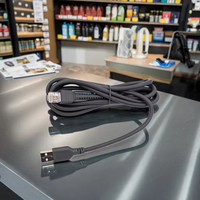 Cable de Datos para Escáner de Códigos de Barras Gutao 3M, Cable de Interfaz USB para Dispositivos de Escaneo, Compatible con el Escáner de Códigos de Barras Gutao