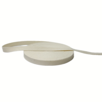 Sangle en tissu tissé en coton, accessoires de ceinture, largeur personnalisée, sangle de sac, vente en gros, prix d'usine bas, bande de connexion à boucle