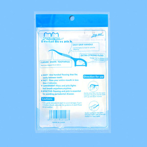 Xách tay mini bằng miệng kẹo cao su chăm sóc nha khoa Flosser sinh thái thân thiện 50 pcs tre tăm dính răng Làm sạch góc cạnh Pick - Product Image 6